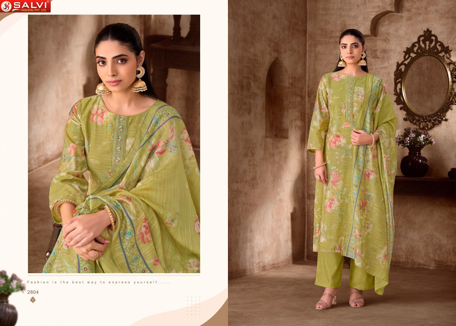 Selvina Silk Vol 28 Salvi Fashion Pant Style Suits Manufacturer India