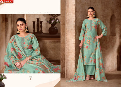 Selvina Silk Vol 28 Salvi Fashion Pant Style Suits Manufacturer India