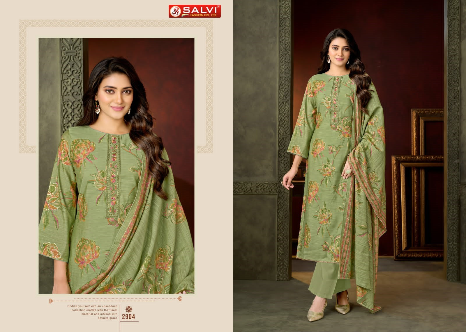 Selvina Silk Vol 29 Salvi Fashion Pant Style Suits Supplier Ahmedabad