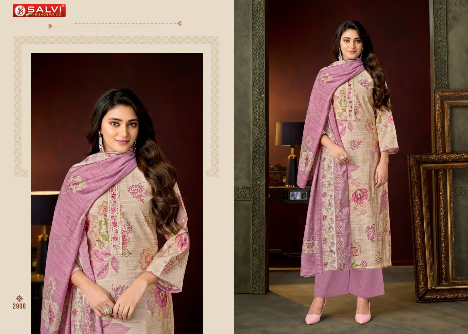 Selvina Silk Vol 29 Salvi Fashion Pant Style Suits Supplier Ahmedabad