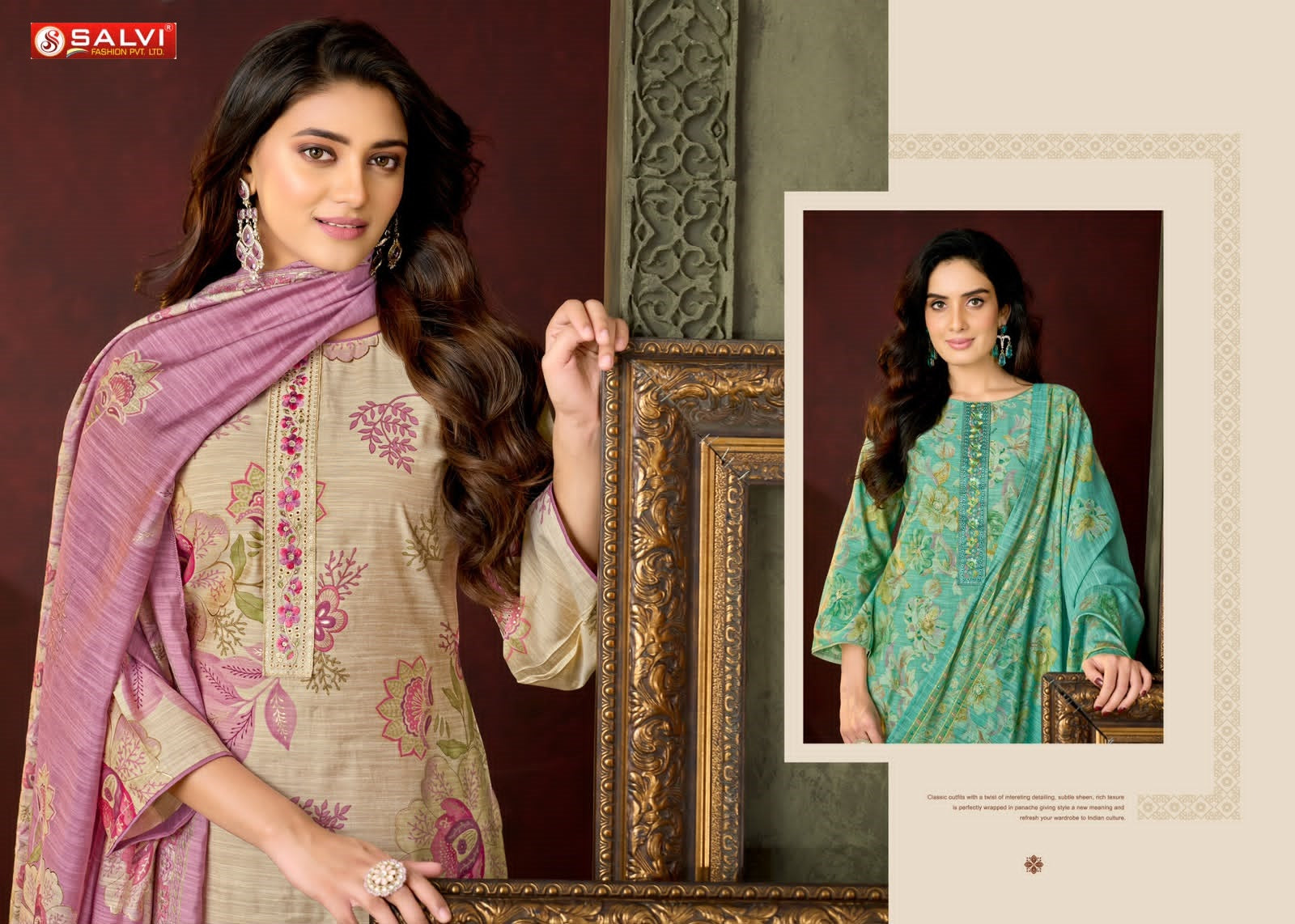 Selvina Silk Vol 29 Salvi Fashion Pant Style Suits Supplier Ahmedabad