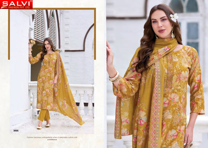 Selvina Silk Vol 30 Salvi Fashion Modal Silk Pant Style Suits Exporter India