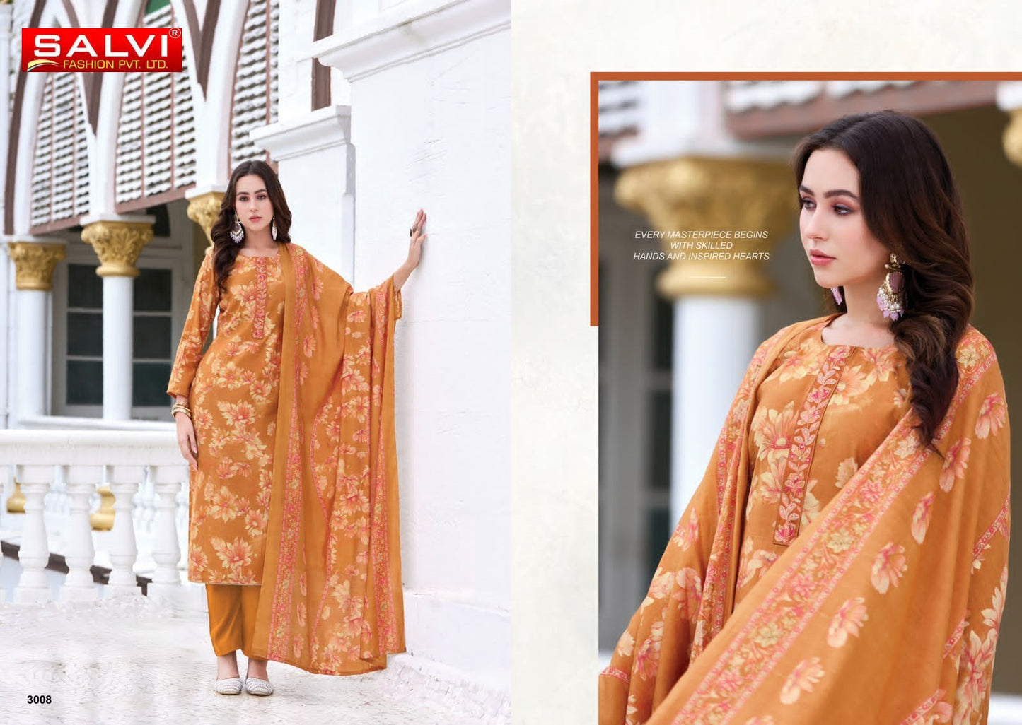 Selvina Silk Vol 30 Salvi Fashion Modal Silk Pant Style Suits Exporter India