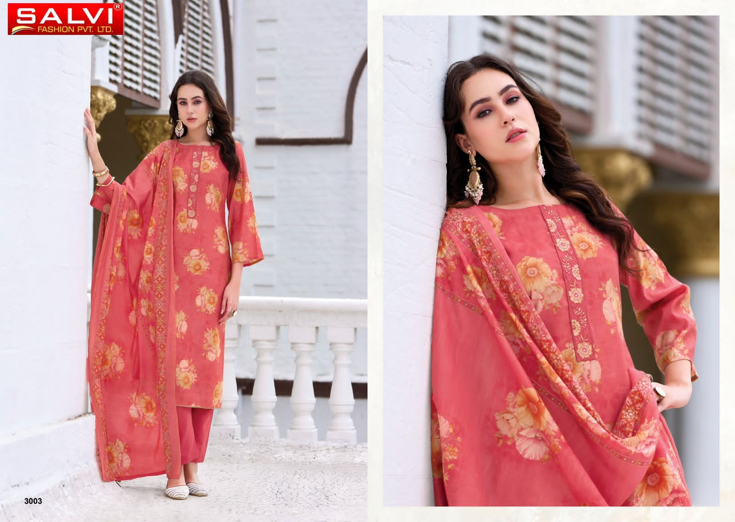 Selvina Silk Vol 30 Salvi Fashion Modal Silk Pant Style Suits Exporter India