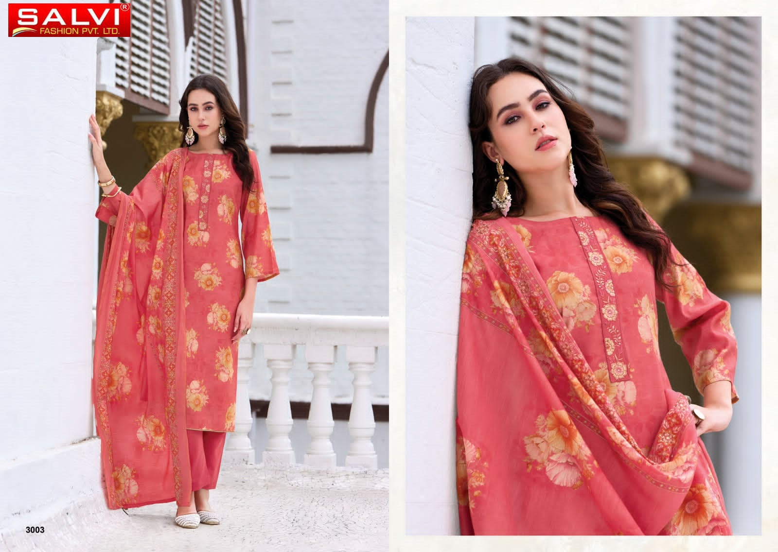 Selvina Silk Vol 30 Salvi Fashion Modal Silk Pant Style Suits Exporter India
