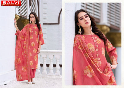 Selvina Silk Vol 30 Salvi Fashion Modal Silk Pant Style Suits Exporter India