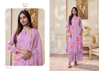 Sencia Irika Cotton Cambric Plazzo Style Suits Manufacturer