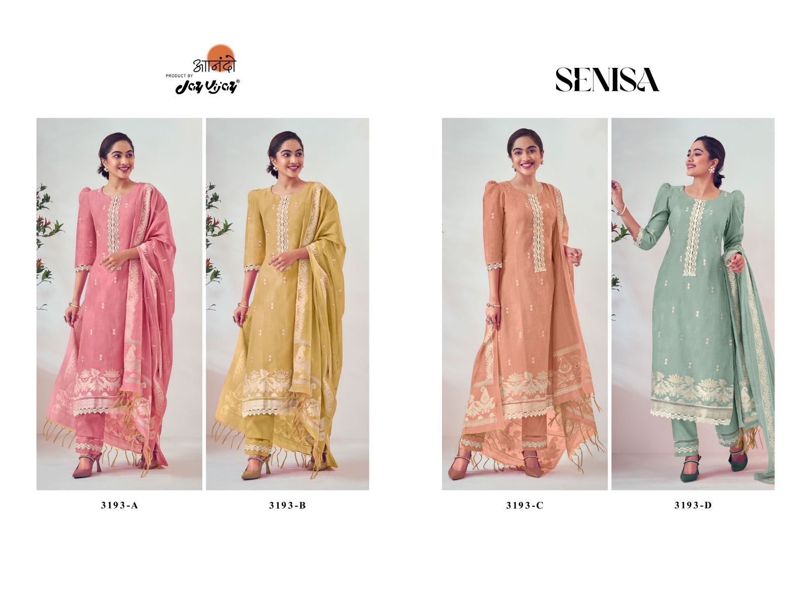 Senisa Jay Vijay Cotton Pant Style Suits