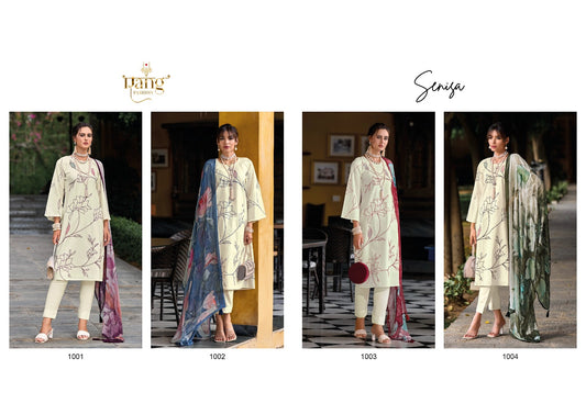 Senisa Rang Fashion Lawn Cotton Pant Style Suits