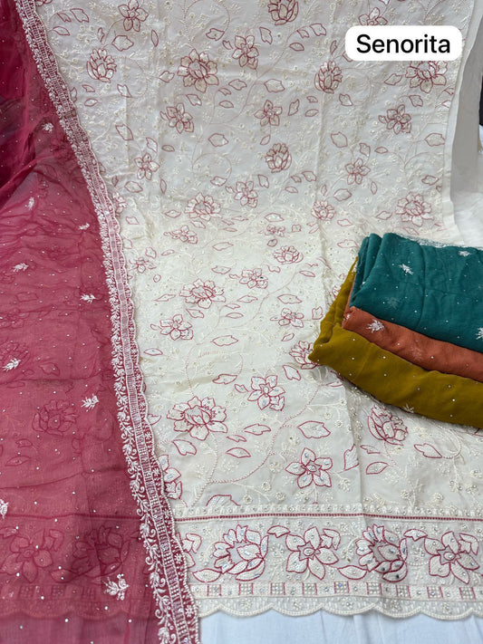 Senorita Nayandeep Viscose Salwar Suits Wholesale Price