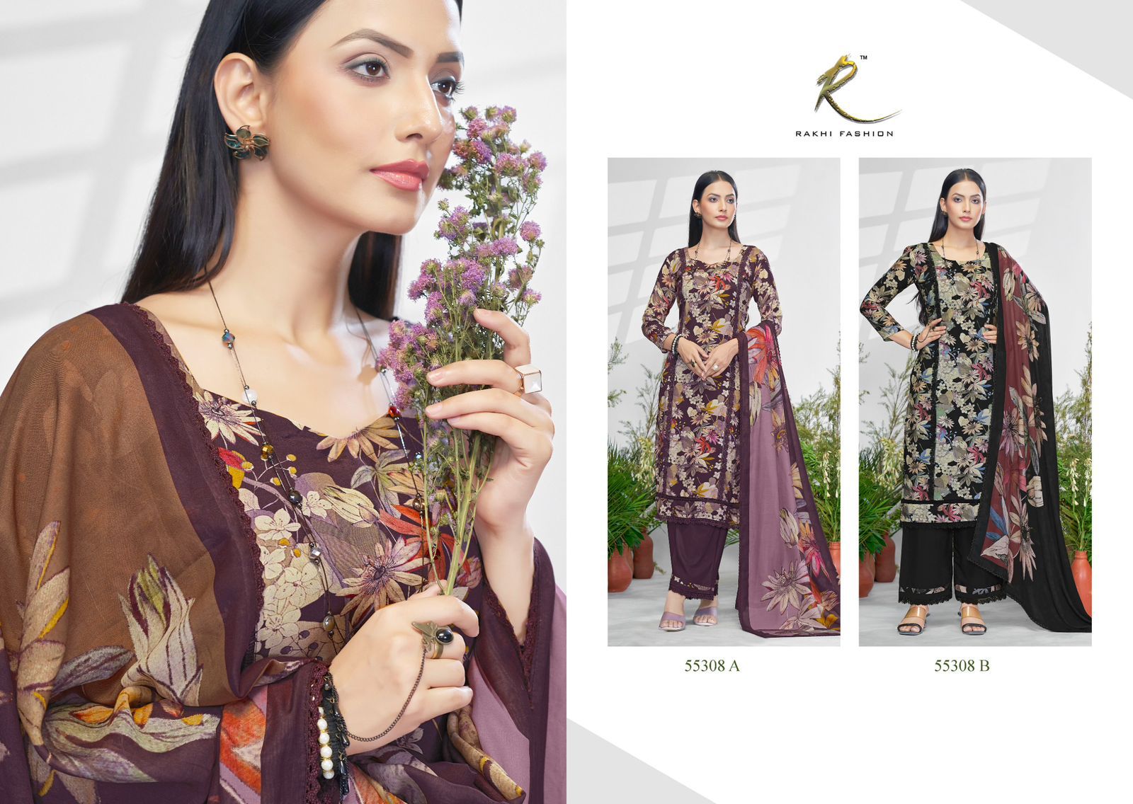 Senorita Rakhi Fashion Pure Viscose Plazzo Style Suits Wholesale Rate