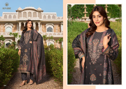 Senorita Sunrise Jam Satin Pant Style Suits Wholesaler