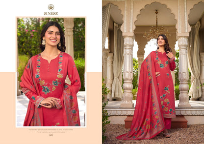 Senorita Sunrise Jam Satin Pant Style Suits Wholesaler