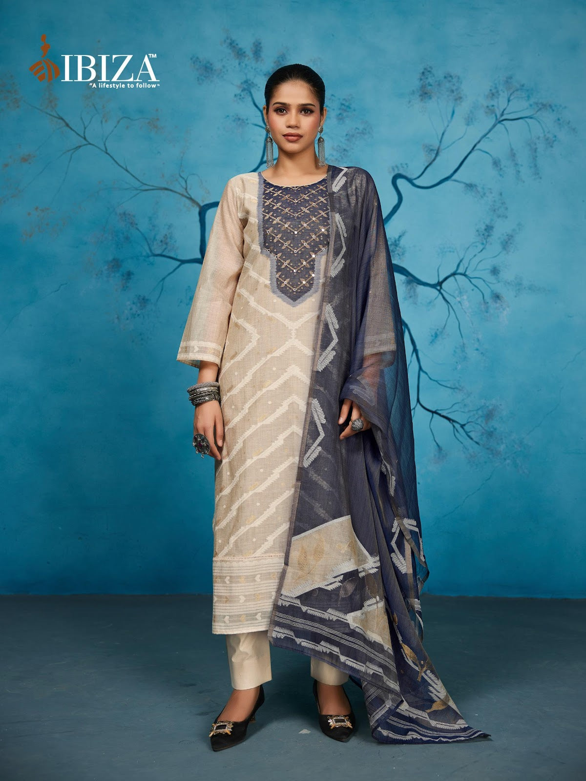 Sensation Ibiza Organic Silk Pant Style Suits Manufacturer Ahmedabad