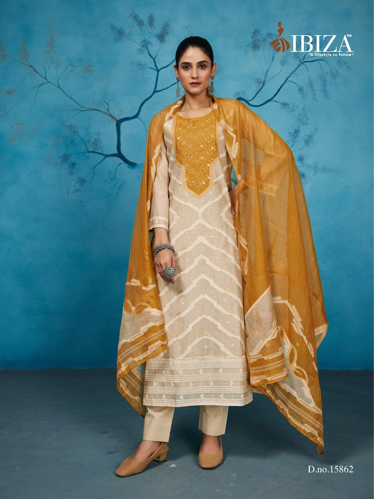 Sensation Ibiza Organic Silk Pant Style Suits Manufacturer Ahmedabad