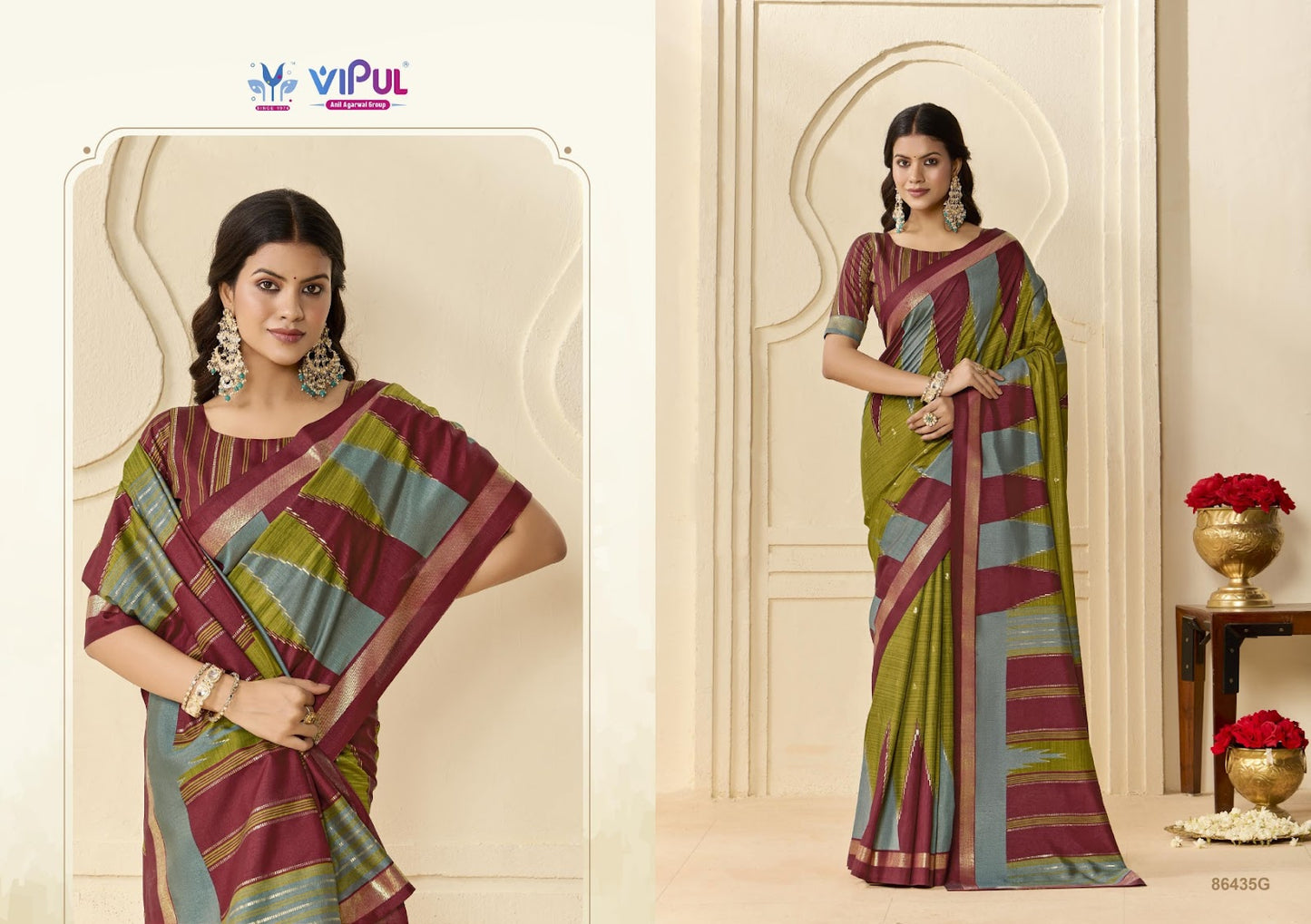 Sentosa Silk 18 Vipul Silk Sarees Wholesale Rate