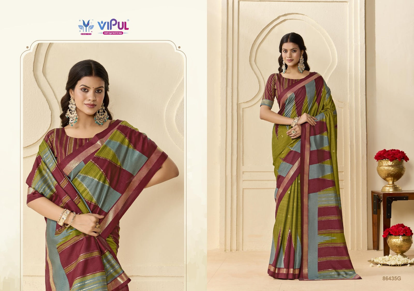 Sentosa Silk 18 Vipul Silk Sarees Wholesale Rate