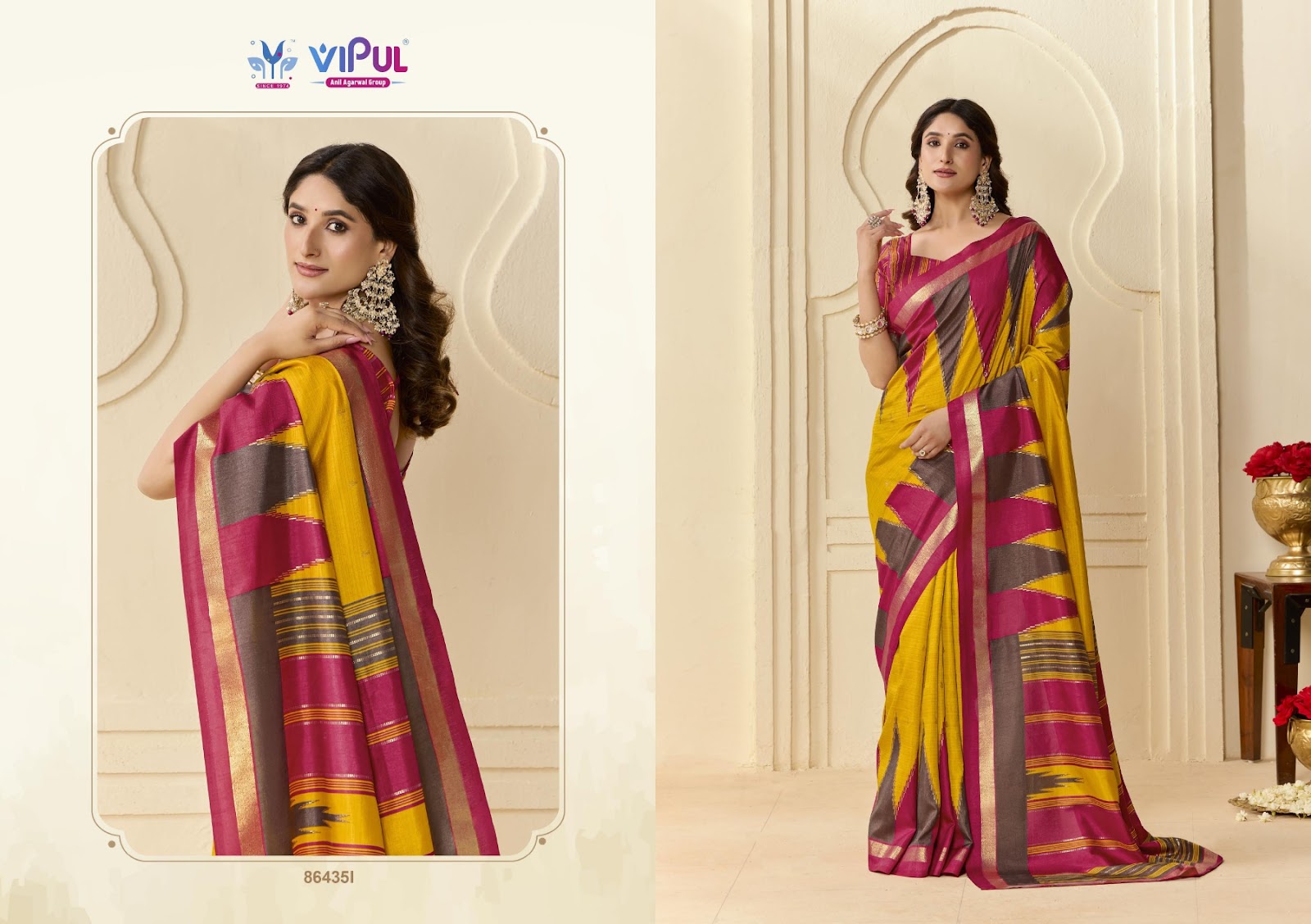 Sentosa Silk 18 Vipul Silk Sarees Wholesale Rate