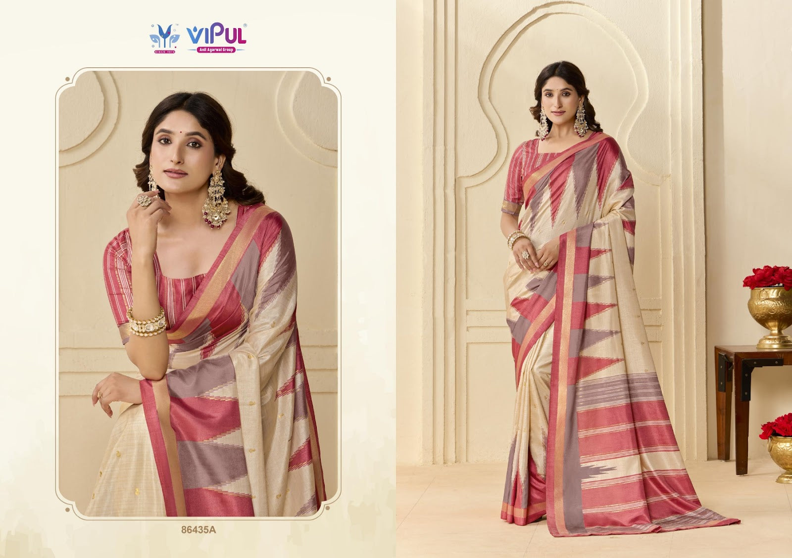 Sentosa Silk 18 Vipul Silk Sarees Wholesale Rate