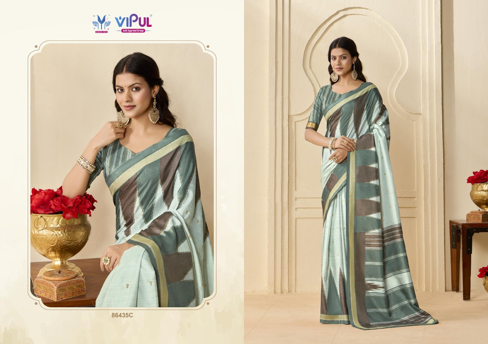 Sentosa Silk 18 Vipul Silk Sarees Wholesale Rate