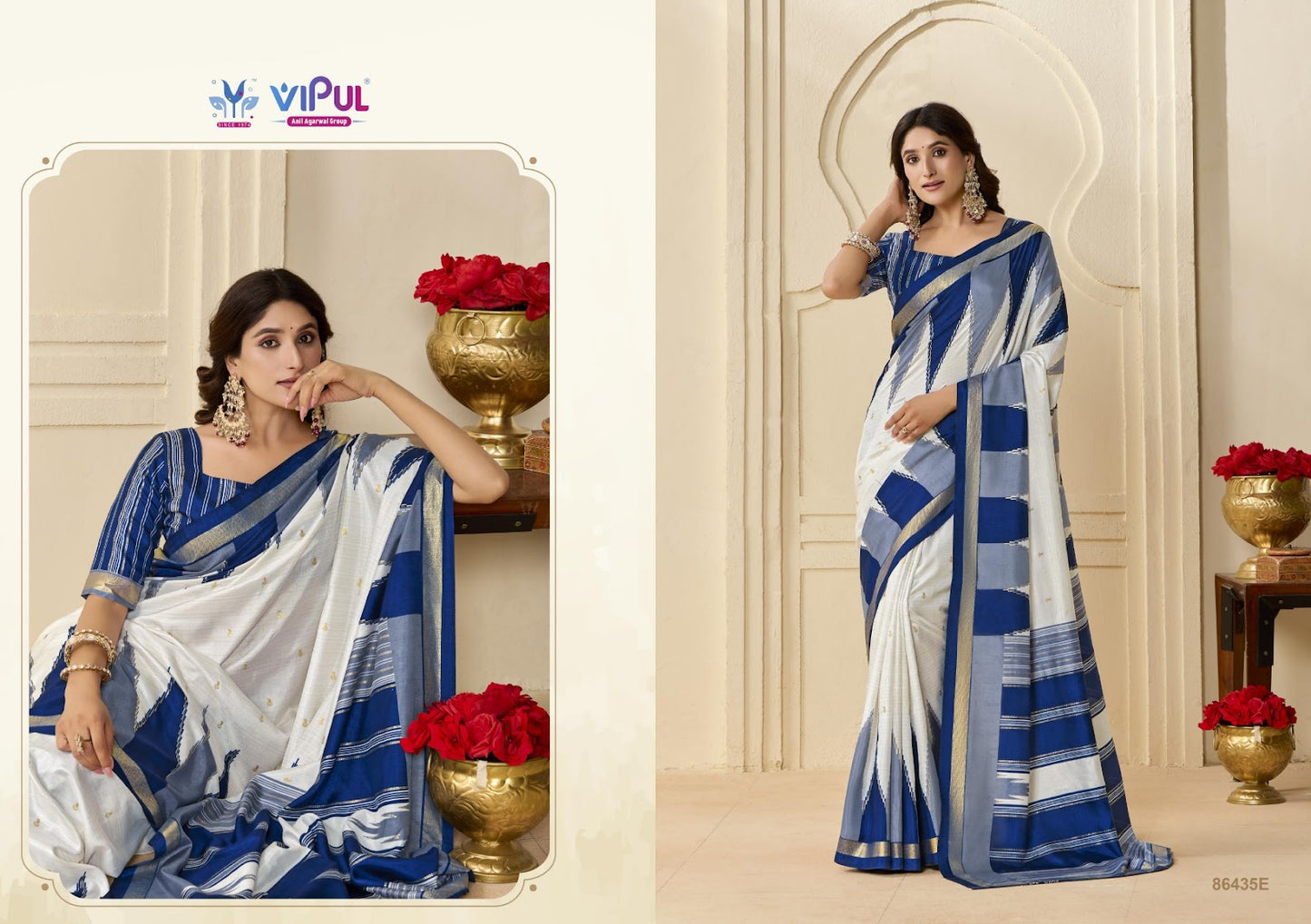 Sentosa Silk 18 Vipul Silk Sarees Wholesale Rate