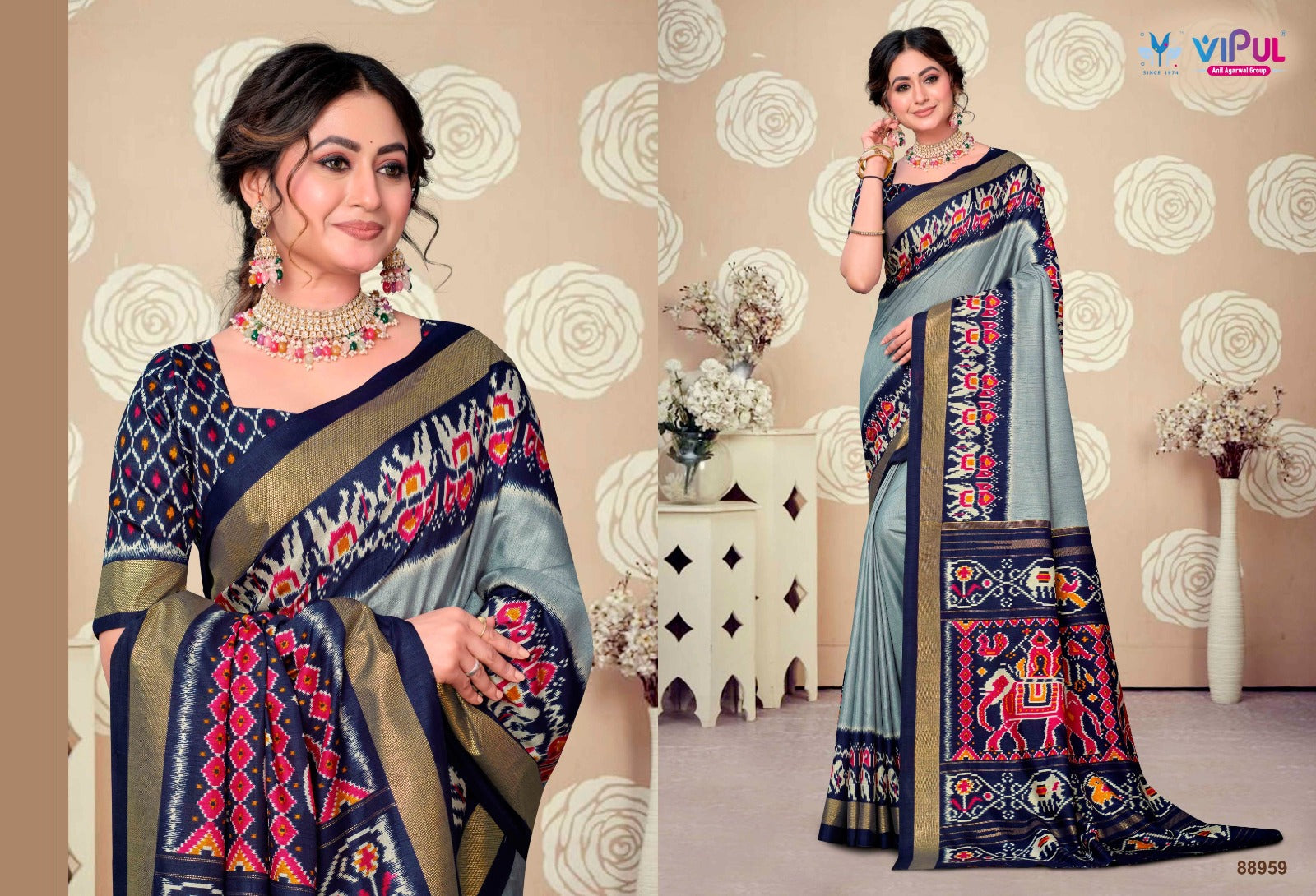 Sentosa Silk Vipul Sarees Manufacturer India