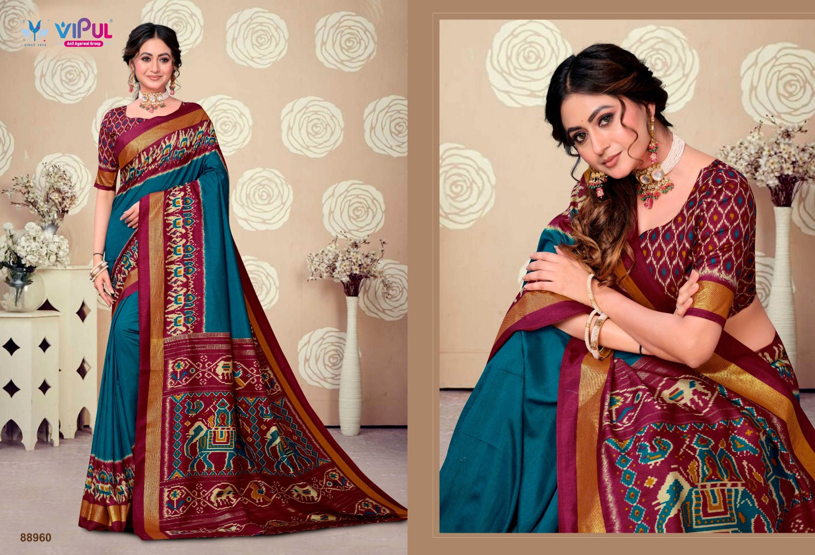 Sentosa Silk Vipul Sarees Manufacturer India