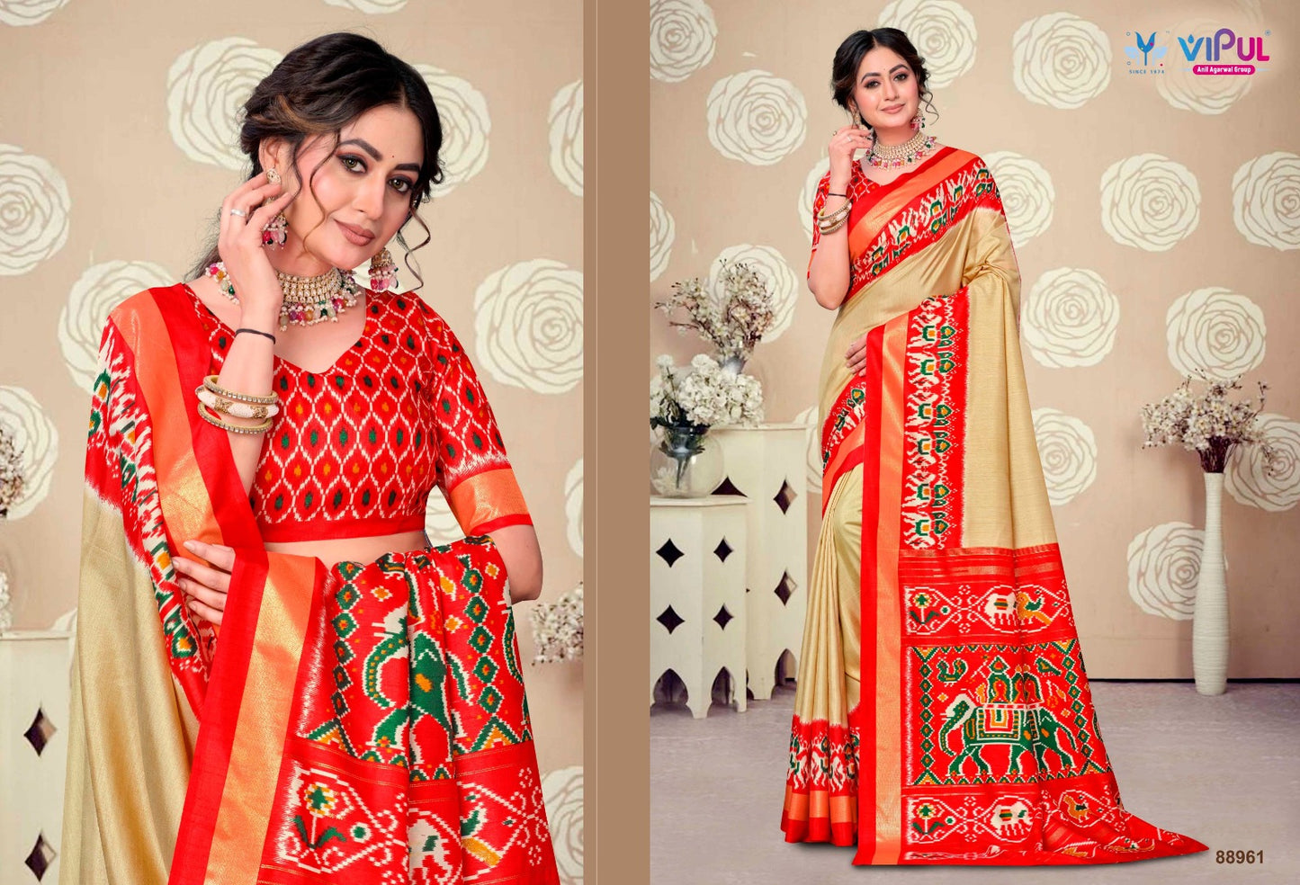 Sentosa Silk Vipul Sarees Manufacturer India