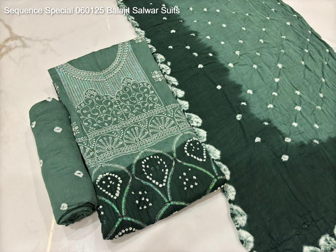 Sequence Special 060125 Balajit Cotton Salwar Suits Wholesale