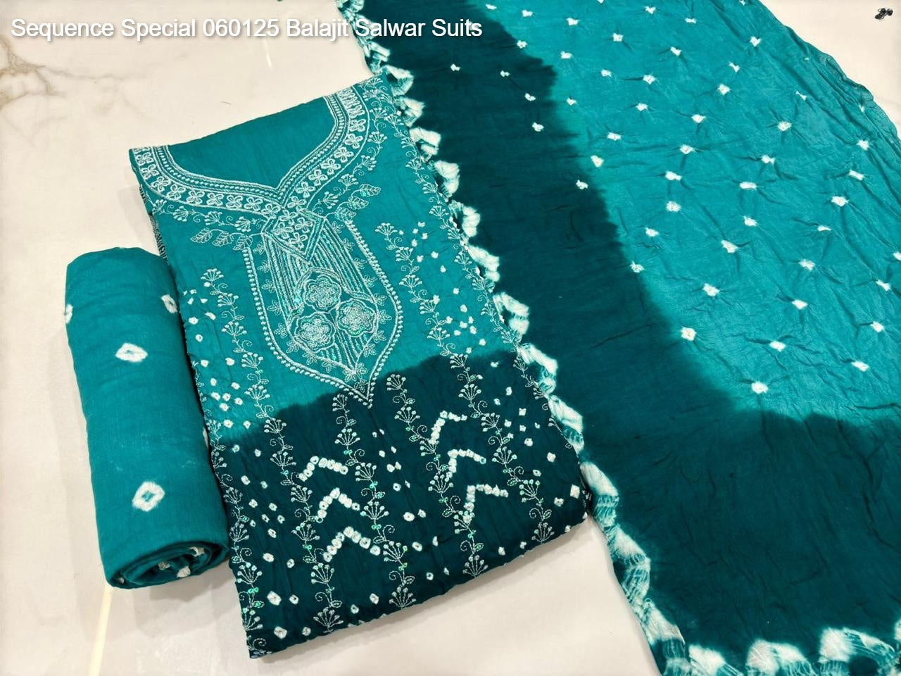 Sequence Special 060125 Balajit Cotton Salwar Suits Wholesale