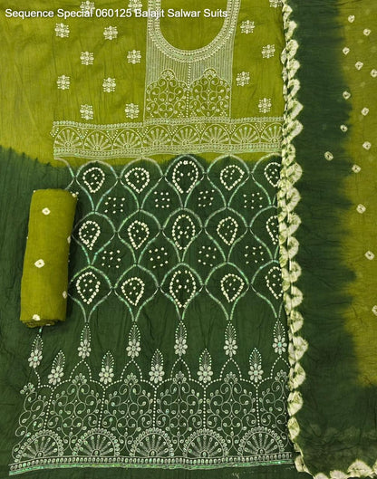 Sequence Special 060125 Balajit Cotton Salwar Suits Wholesale