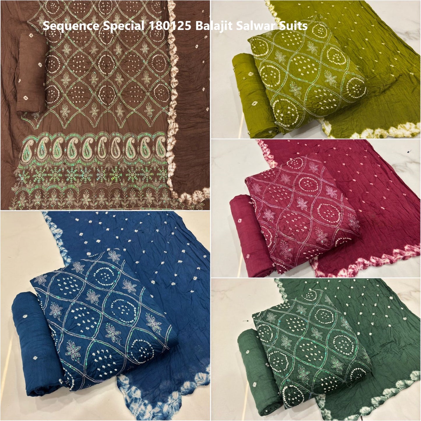 Sequence Special 180125 Balajit Cotton Salwar Suits Exporter Ahmedabad