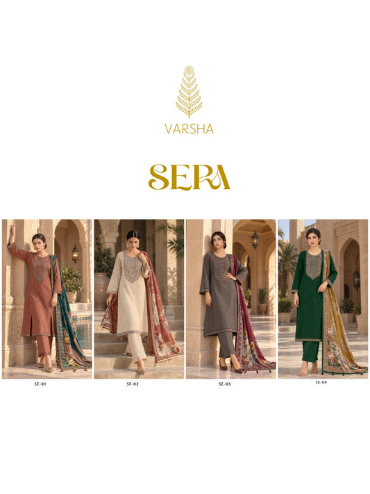 Sera Varshaa Khadi Pashmina Suits Exporter Gujarat