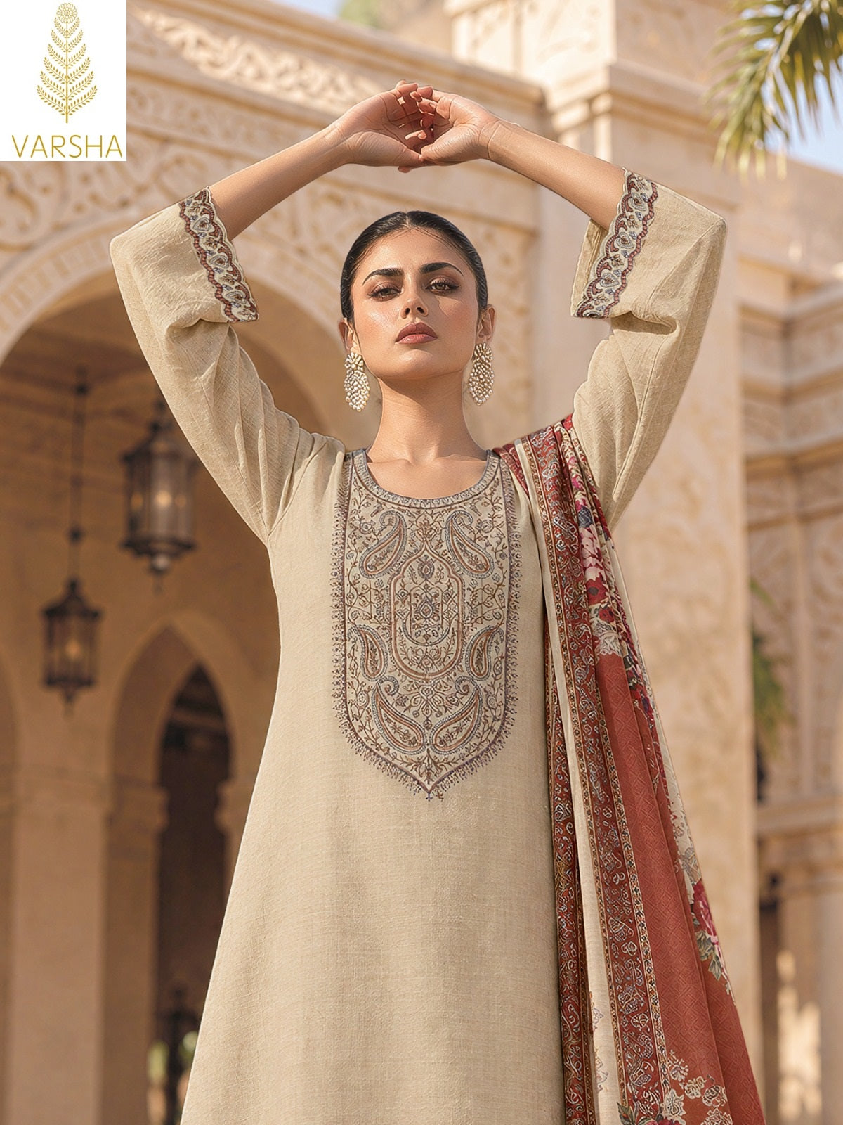Sera Varshaa Khadi Pashmina Suits Exporter Gujarat