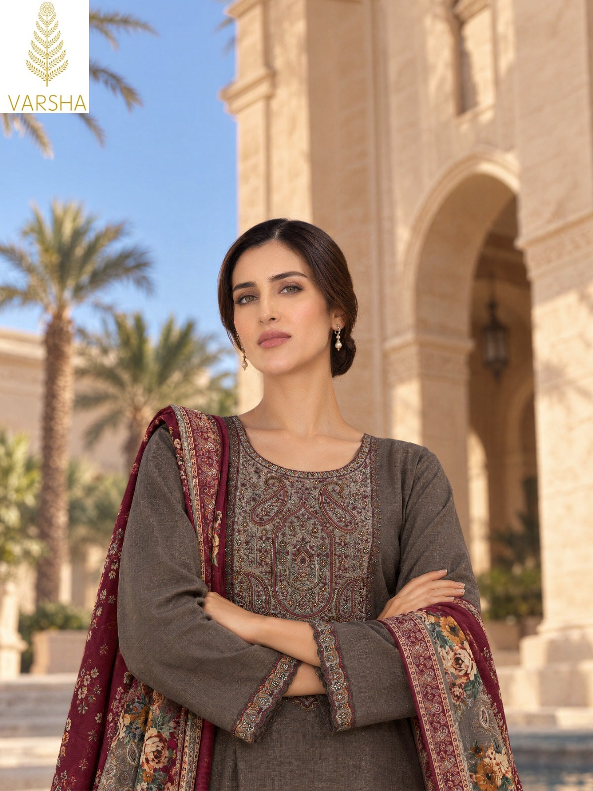Sera Varshaa Khadi Pashmina Suits Exporter Gujarat