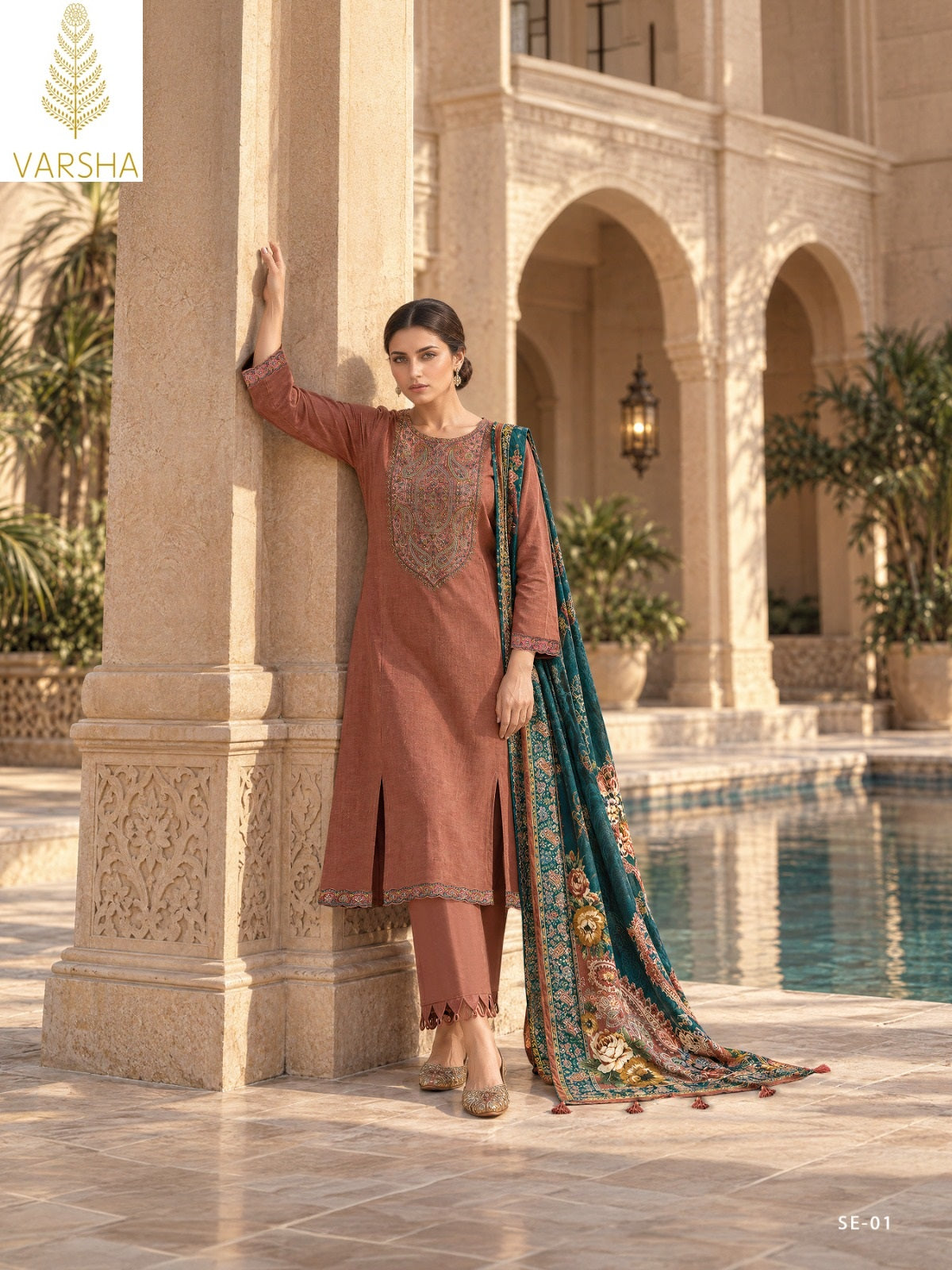 Sera Varshaa Khadi Pashmina Suits Exporter Gujarat