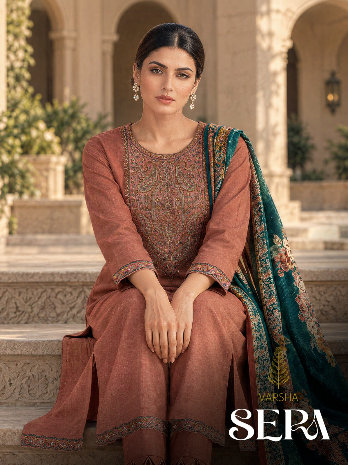 Sera Varshaa Khadi Pashmina Suits Exporter Gujarat