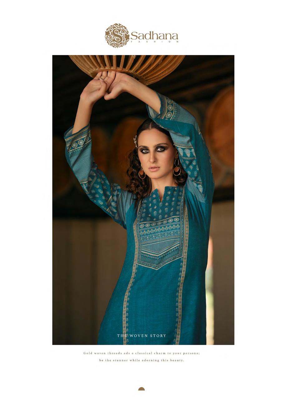 Serene Sadhana Pashmina Suits Supplier