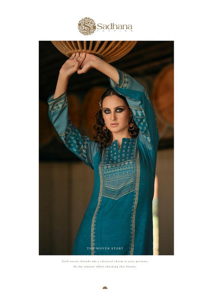 Serene Sadhana Pashmina Suits Supplier