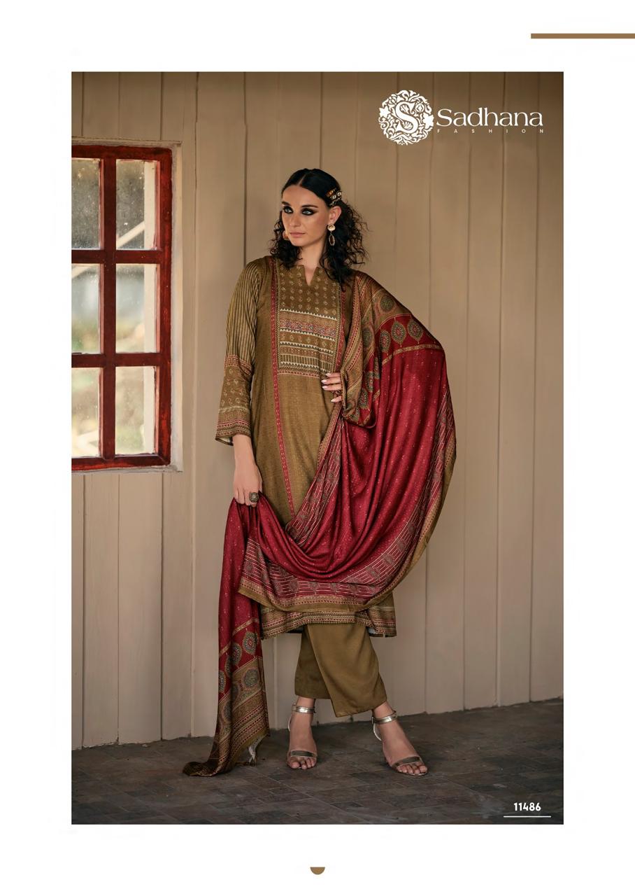 Serene Sadhana Pashmina Suits Supplier