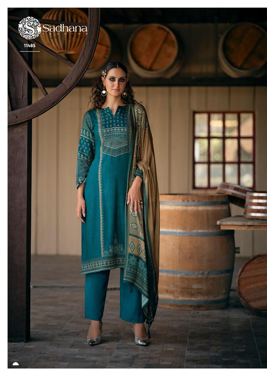 Serene Sadhana Pashmina Suits Supplier