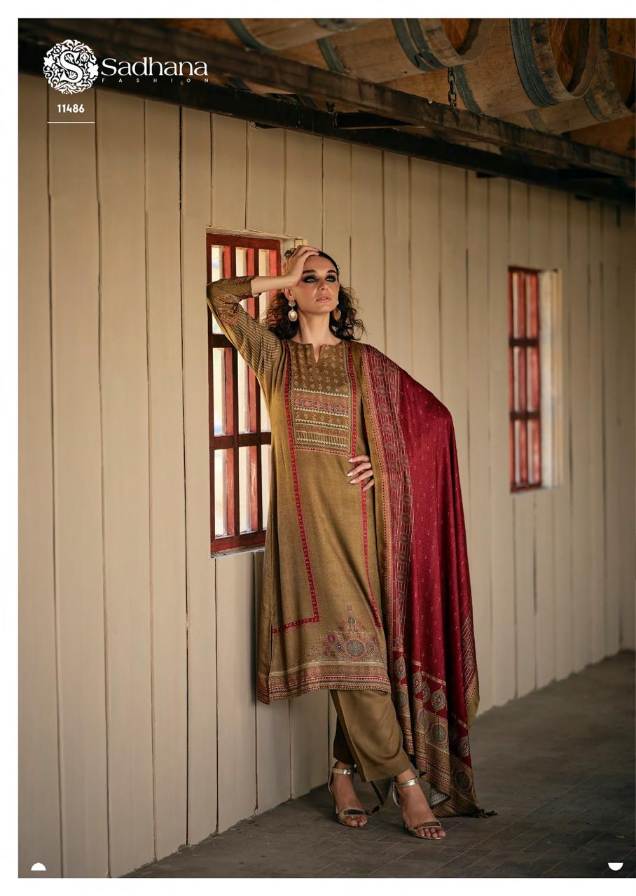 Serene Sadhana Pashmina Suits Supplier