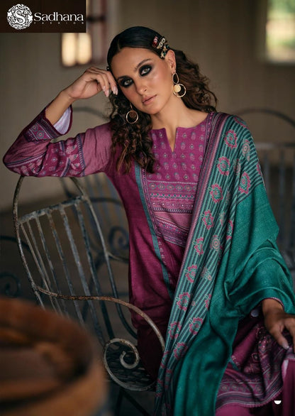 Serene Sadhana Pashmina Suits Supplier