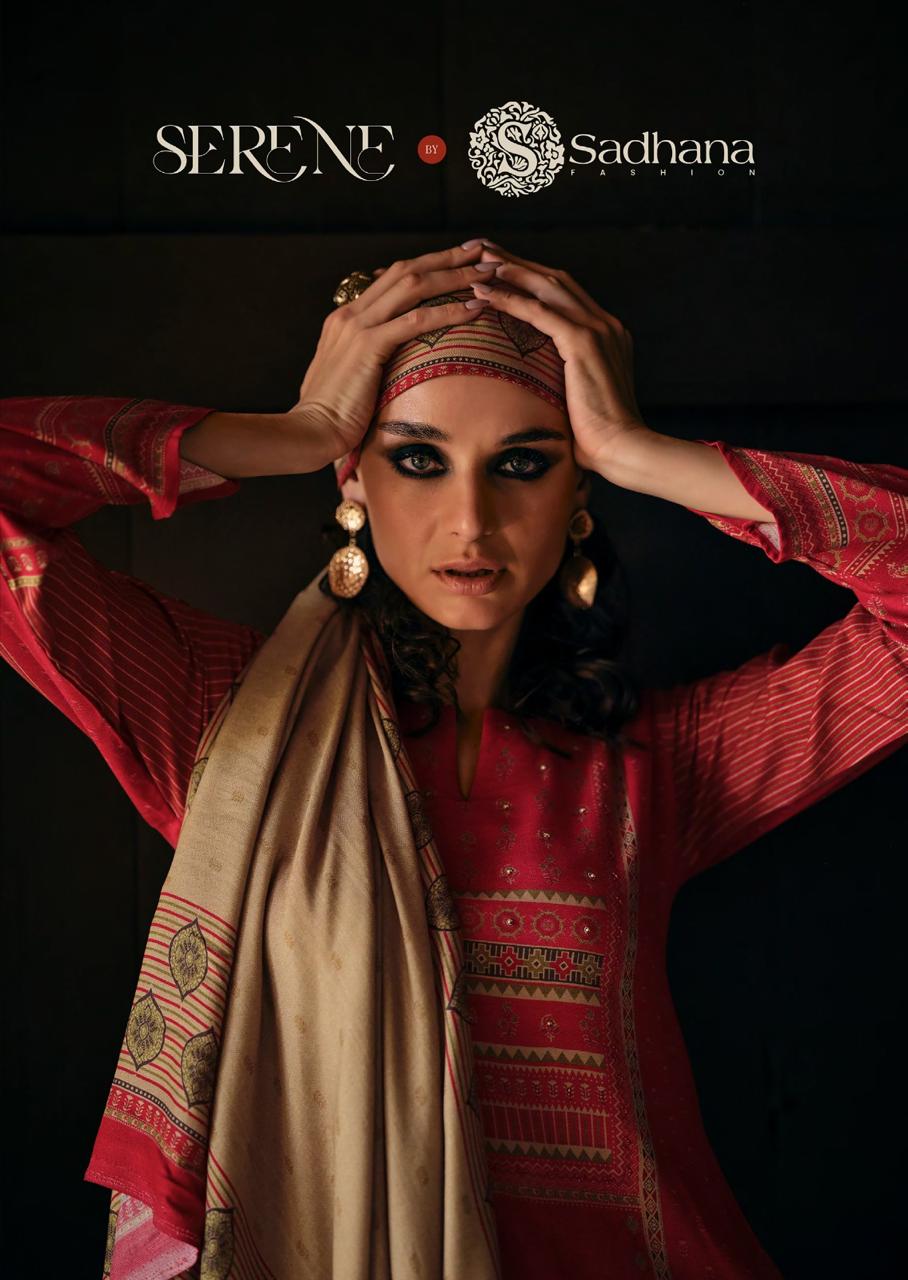 Serene Sadhana Pashmina Suits Supplier