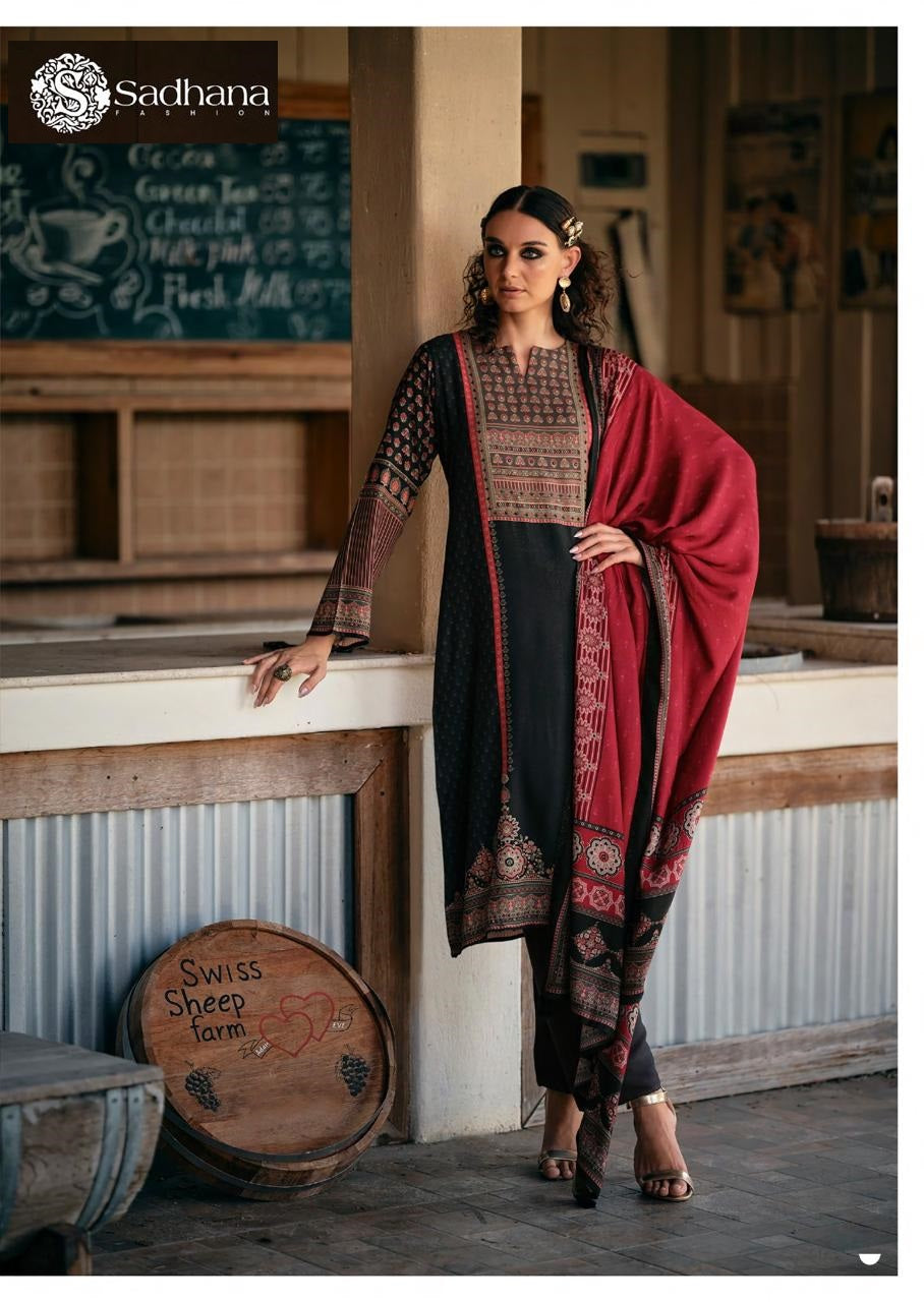 Serene Sadhana Pashmina Suits Supplier