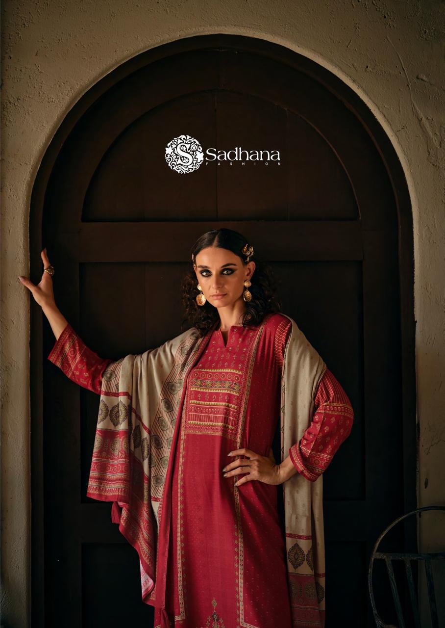Serene Sadhana Pashmina Suits Supplier