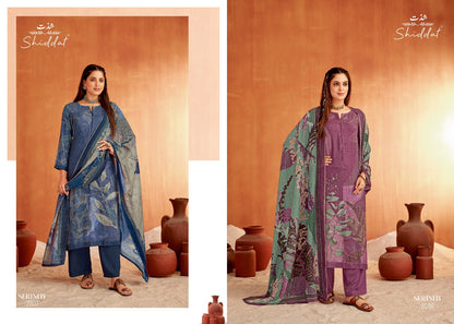 Serenity Shiddat Esta Designs Pashmina Suits Wholesale Price