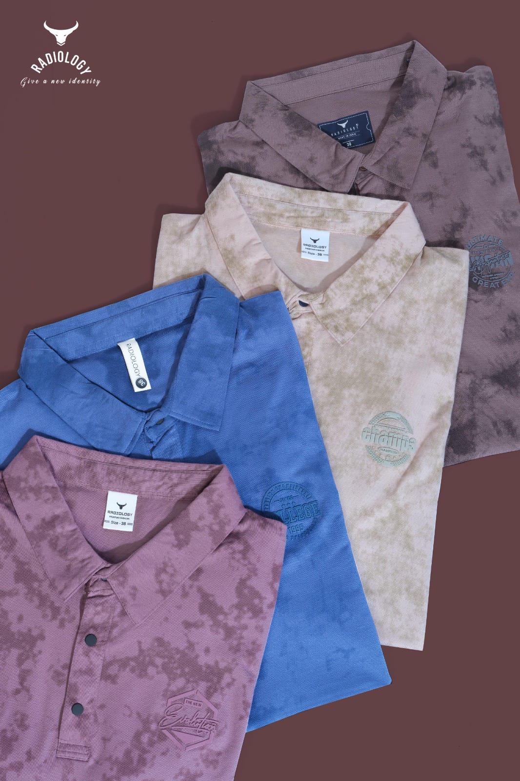 Series - 1015 Radiology Tencil Lycra Mens Tshirts Wholesaler Gujarat