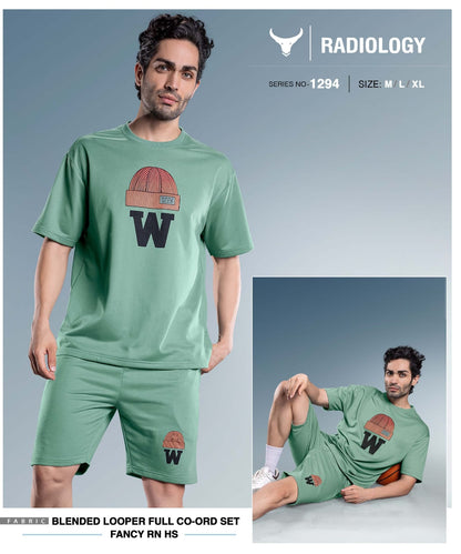 Series 1294 Radiology Looper Mens Co Ord Set Supplier Ahmedabad