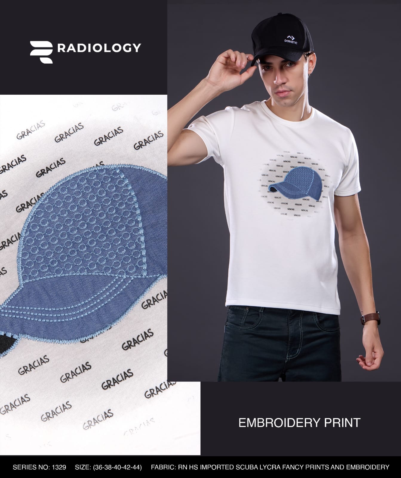 Series 1329 Scuba Radiology Imported Mens Tshirts Supplier Ahmedabad